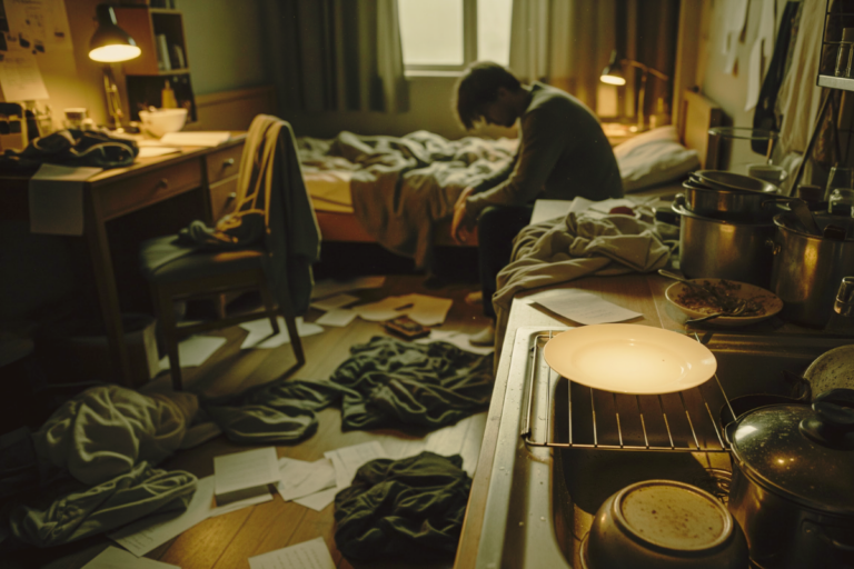 limpeza e depressão