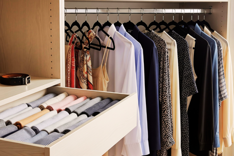 organizar o guarda-roupa